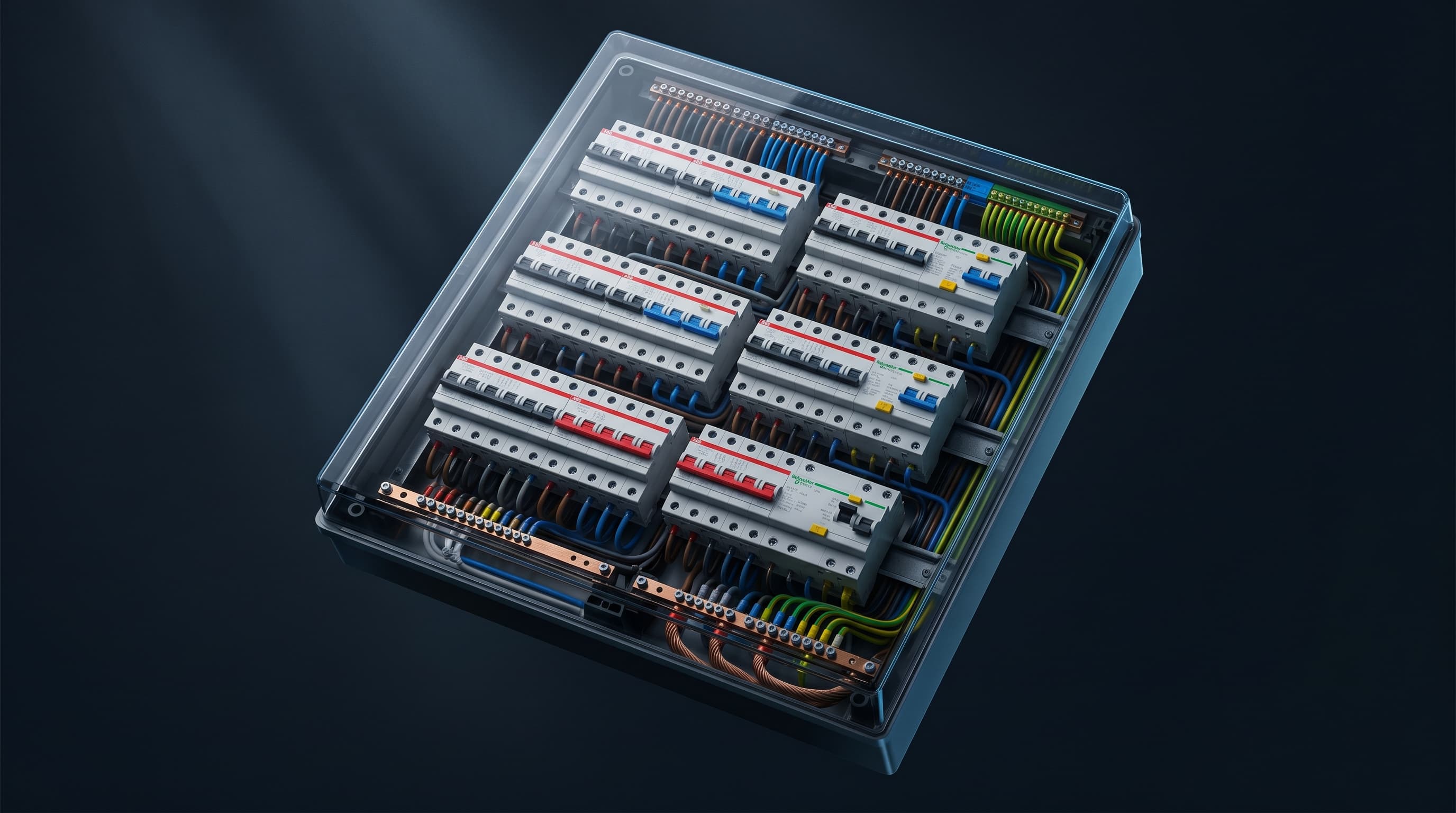 Собранный электрощит